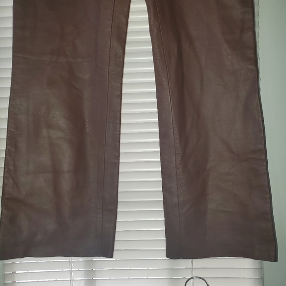 Alberto Makali Womens Leather Pants 10 - Picture 3 of 11